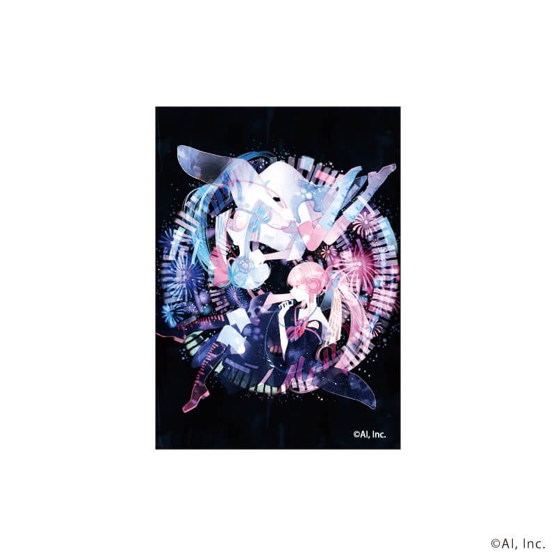 キャンバスボードミニ「琴葉 茜・葵」01/ブラインド(15種)(公式イラスト)