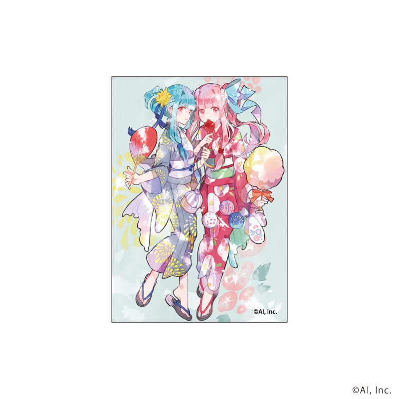 キャンバスボードミニ「琴葉 茜・葵」01/ブラインド(15種)(公式イラスト)
