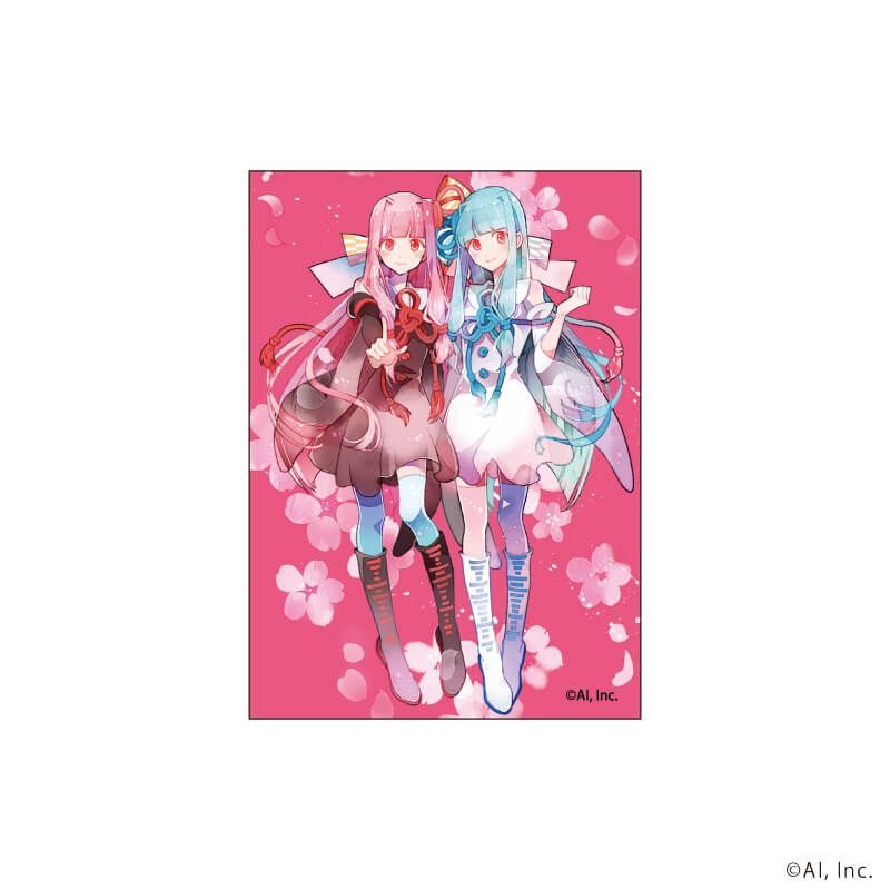 キャンバスボードミニ「琴葉 茜・葵」01/ブラインド(15種)(公式イラスト)