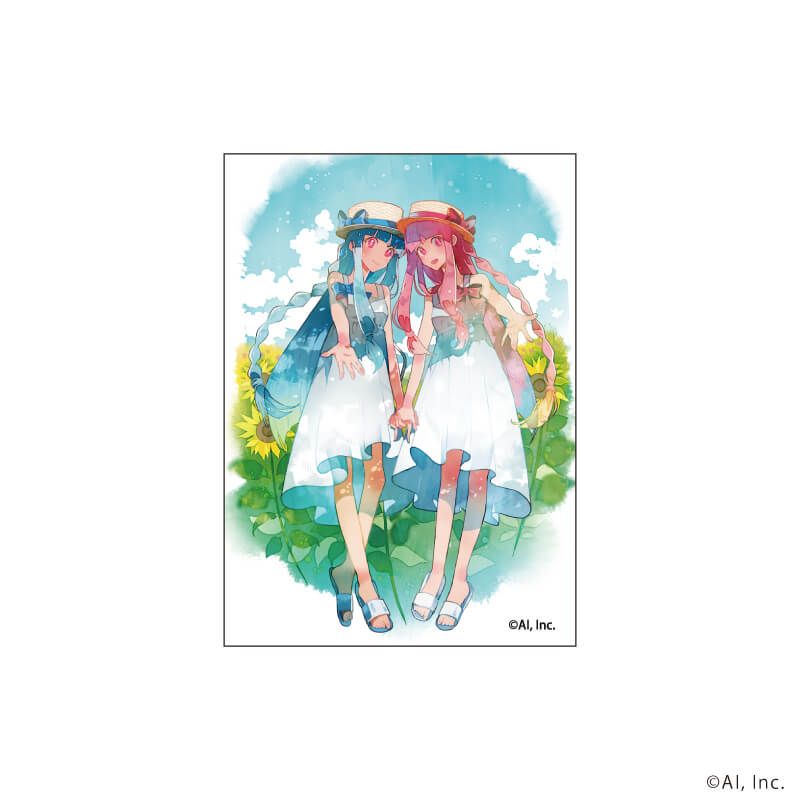 キャンバスボードミニ「琴葉 茜・葵」01/ブラインド(15種)(公式イラスト)