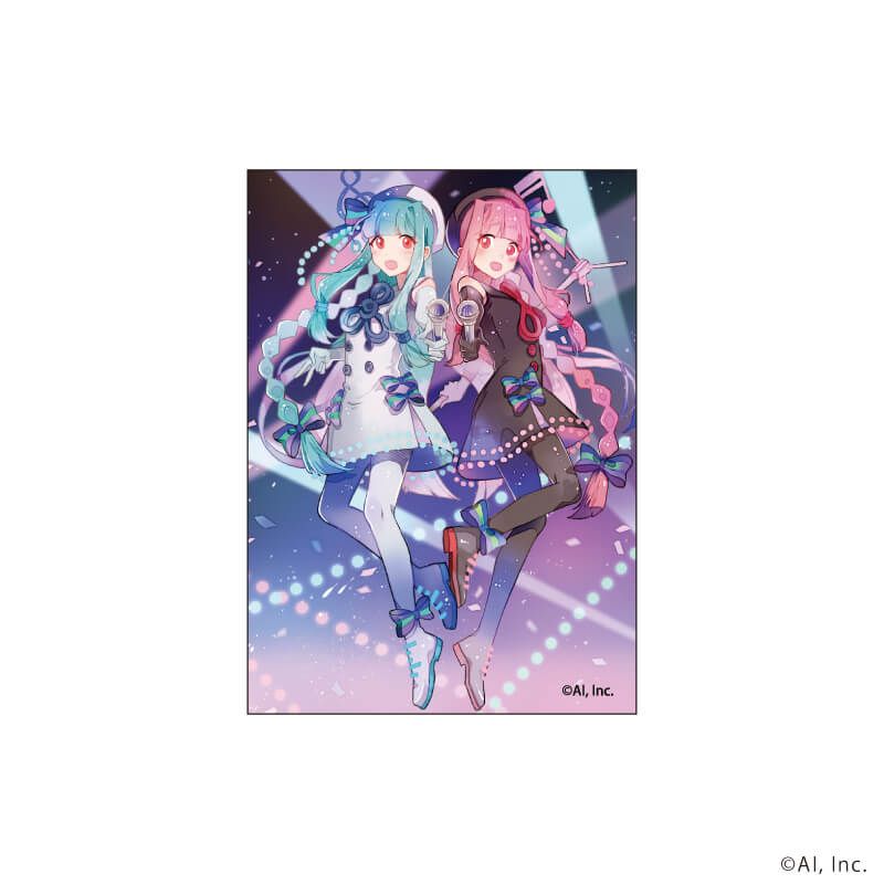 キャンバスボードミニ「琴葉 茜・葵」01/ブラインド(15種)(公式イラスト)