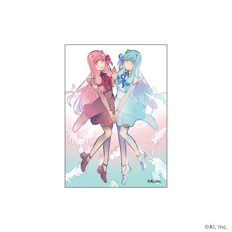 キャンバスボードミニ「琴葉 茜・葵」01/ブラインド(15種)(公式イラスト)