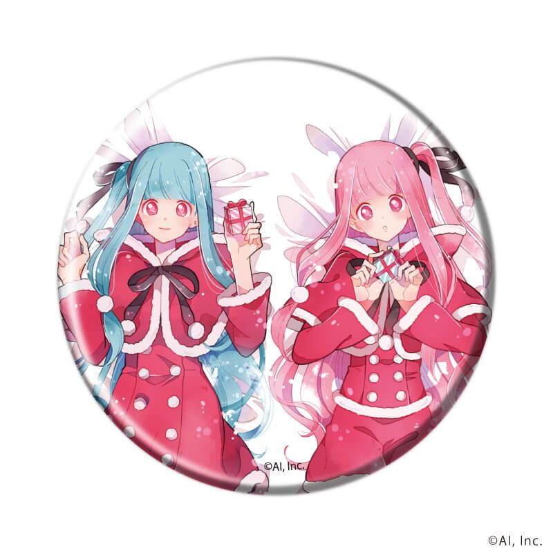 缶バッジ「琴葉 茜・葵」01/ブラインド(16種)(公式イラスト)