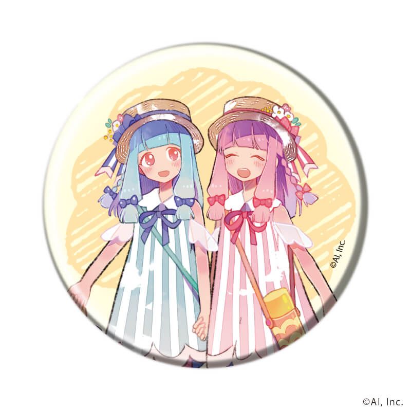 缶バッジ「琴葉 茜・葵」01/ブラインド(16種)(公式イラスト)