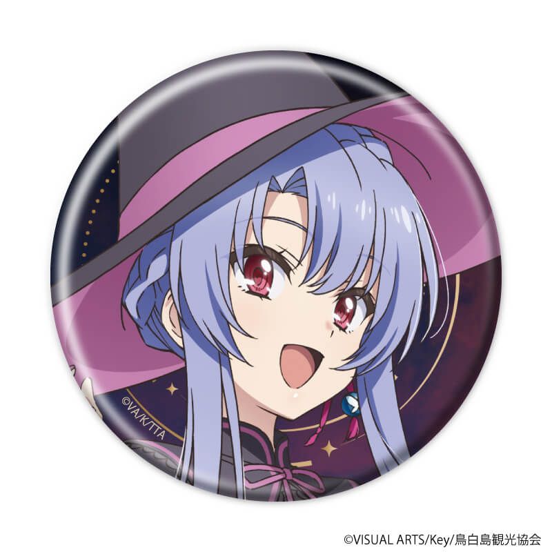缶バッジ「TVアニメ『Summer Pockets』」28/魔女ver. ブラインド(4種)(描き下ろしイラスト)