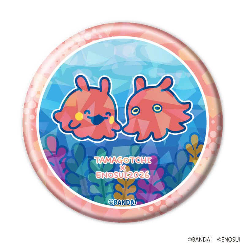 ホログラム缶バッジ「たまごっち」01/コンプリートセット(全9種)(描き下ろしイラスト)