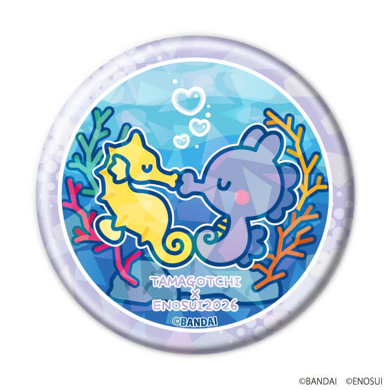 ホログラム缶バッジ「たまごっち」01/コンプリートセット(全9種)(描き下ろしイラスト)