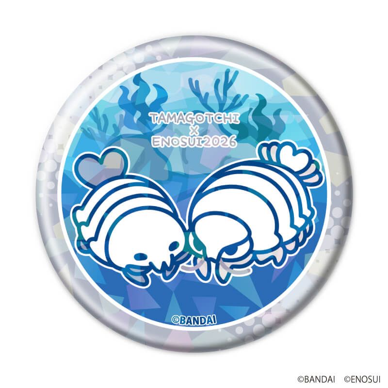 ホログラム缶バッジ「たまごっち」01/コンプリートセット(全9種)(描き下ろしイラスト)