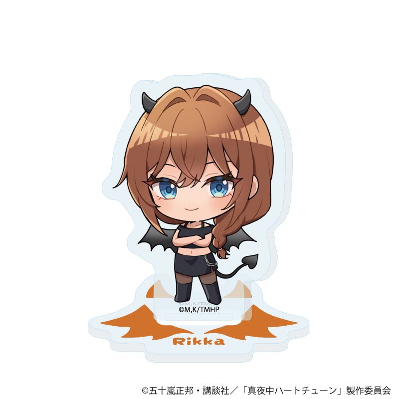 アクリルぷちスタンド「TVアニメ『真夜中ハートチューン』」01/天使&悪魔ver. コンプリートセット(全8種)(ミニキャライラスト)
