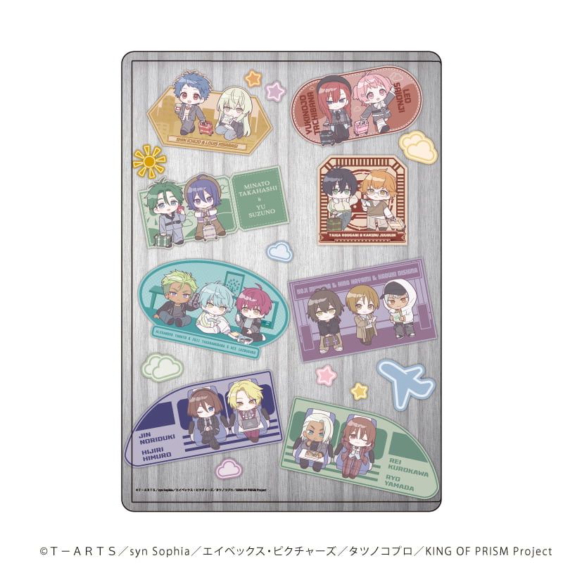 キャラクリアケース「KING OF PRISM 10th ANNIVERSARY」02/集合デザイン