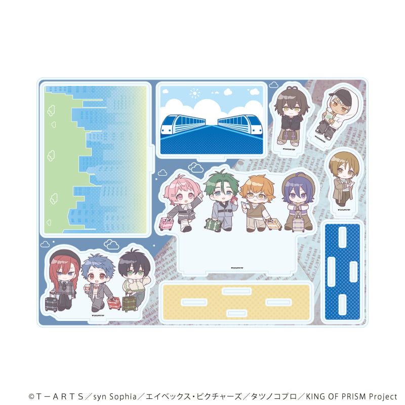 アクリルジオラマ「KING OF PRISM 10th ANNIVERSARY」02/デザインA