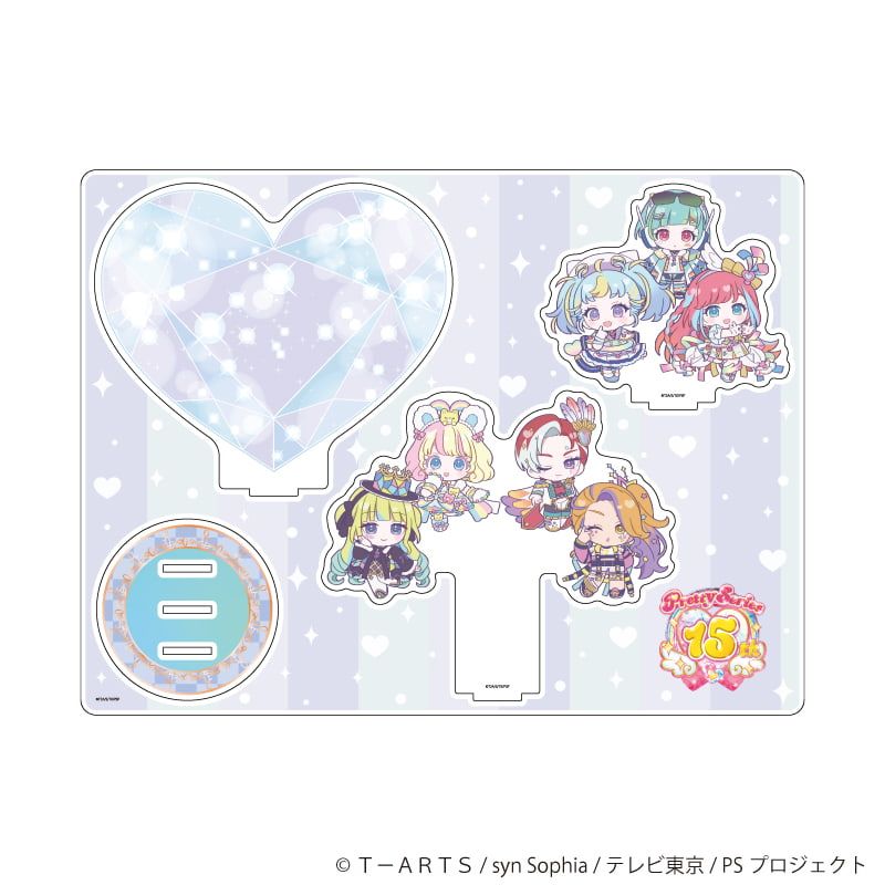 アクリルジオラマ「プリティーシリーズ」06/ワッチャプリマジ！ コーデアレンジver.(ミニキャライラスト)