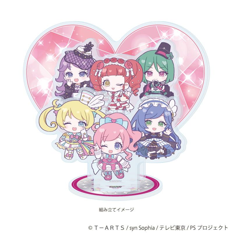 アクリルジオラマ「プリティーシリーズ」05/キラッとプリ☆チャン コーデアレンジver.(ミニキャライラスト)