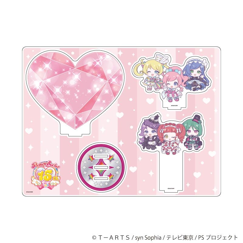 アクリルジオラマ「プリティーシリーズ」05/キラッとプリ☆チャン コーデアレンジver.(ミニキャライラスト)