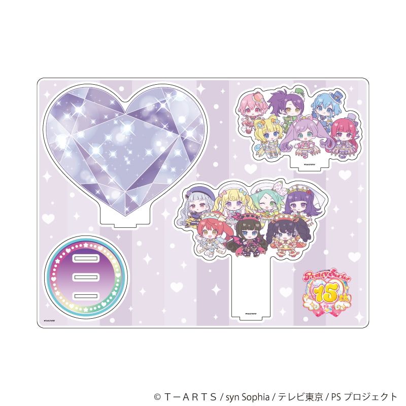 アクリルジオラマ「プリティーシリーズ」04/アイドルタイムプリパラ コーデアレンジver.(ミニキャライラスト)