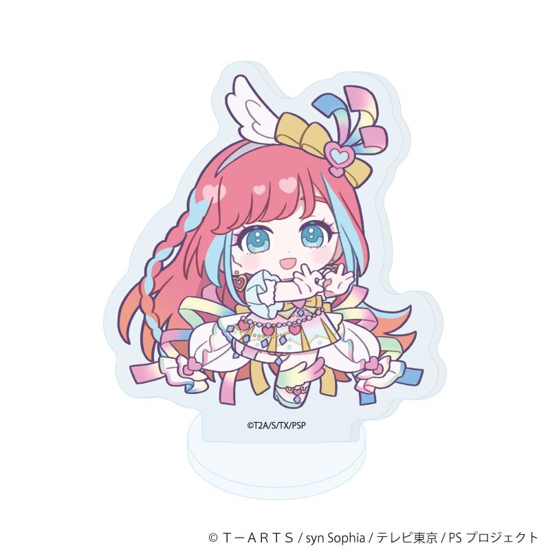 アクリルぷちスタンド「プリティーシリーズ」06/ワッチャプリマジ！ コーデアレンジver. コンプリートセット(全7種)(ミニキャライラスト)