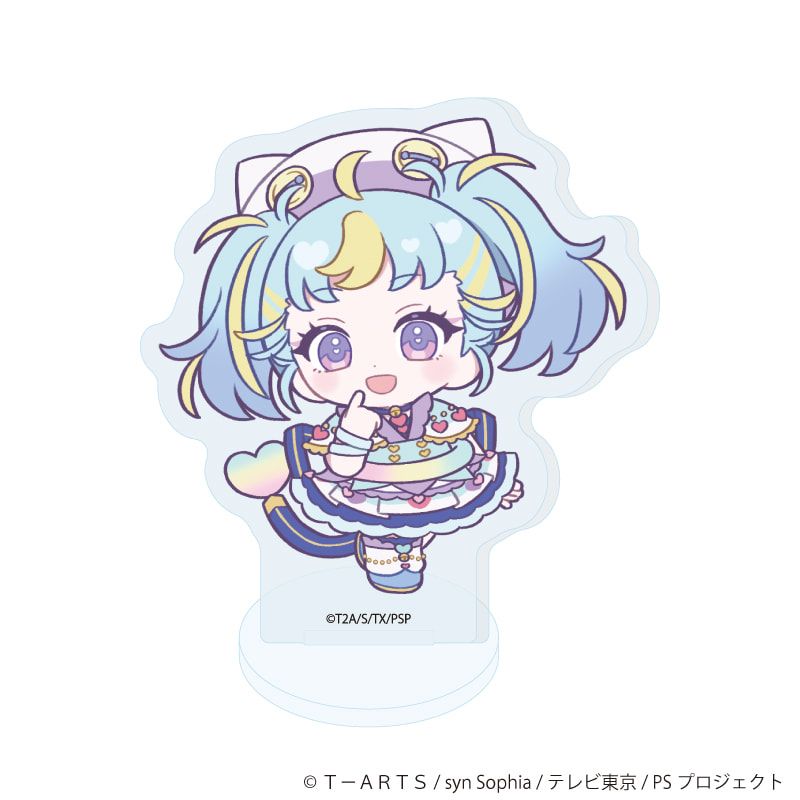 アクリルぷちスタンド「プリティーシリーズ」06/ワッチャプリマジ！ コーデアレンジver. コンプリートセット(全7種)(ミニキャライラスト)