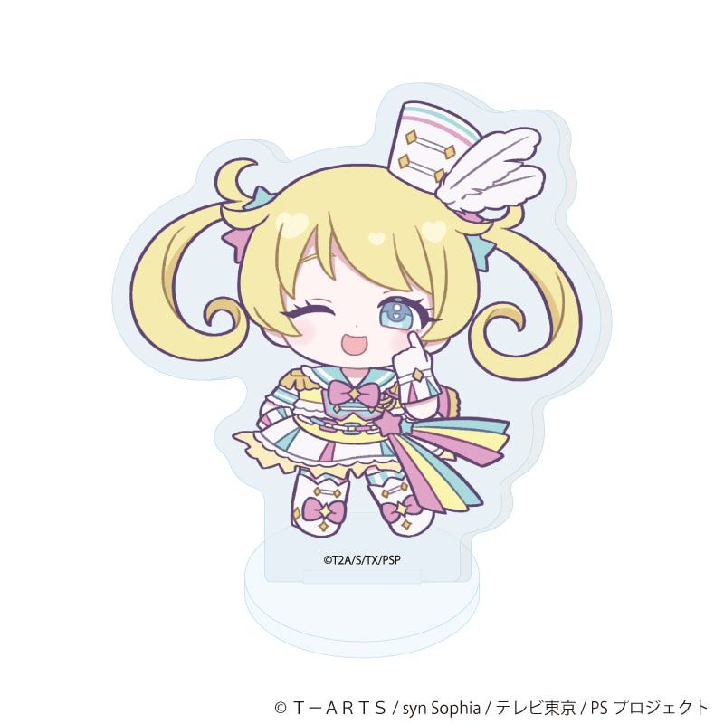 アクリルぷちスタンド「プリティーシリーズ」05/キラッとプリ☆チャン コーデアレンジver. コンプリートセット(全6種)(ミニキャライラスト)