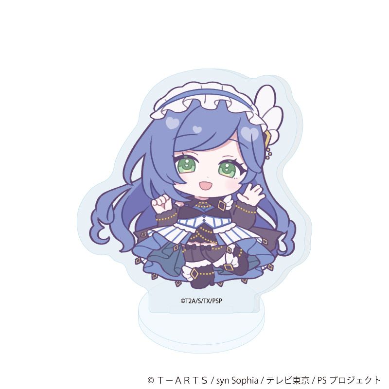 アクリルぷちスタンド「プリティーシリーズ」05/キラッとプリ☆チャン コーデアレンジver. コンプリートセット(全6種)(ミニキャライラスト)