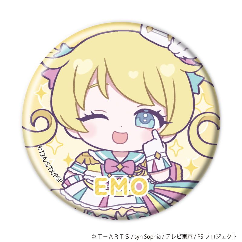 缶バッジ「プリティーシリーズ」05/キラッとプリ☆チャン コーデアレンジver. コンプリートセット(全6種)(ミニキャライラスト)