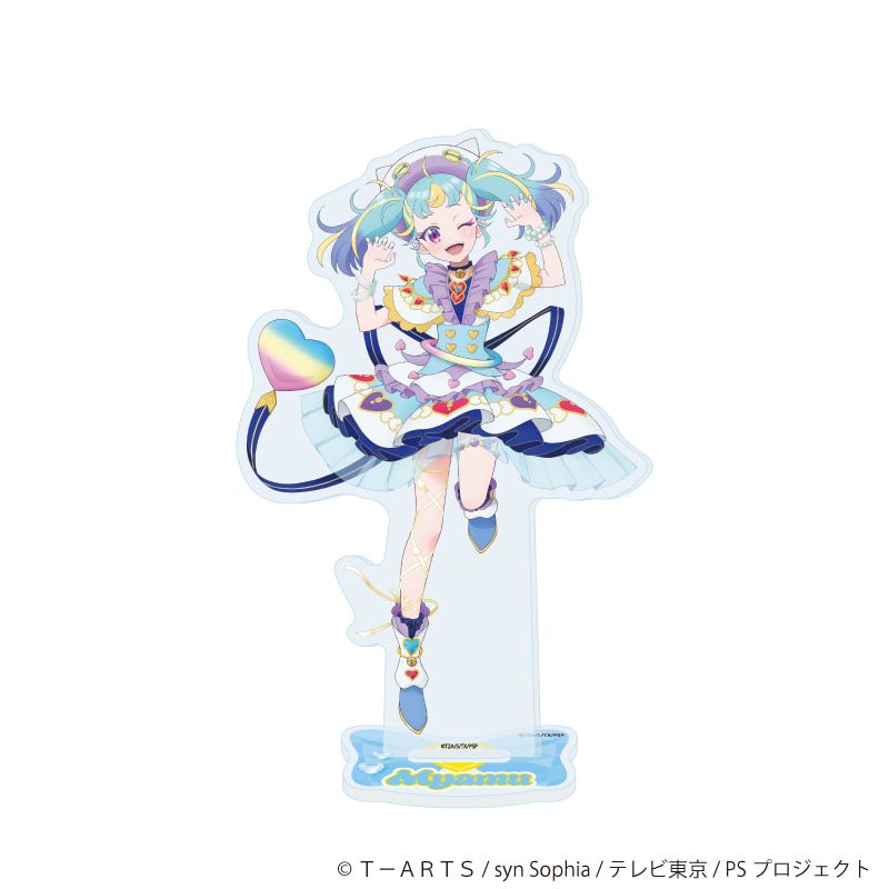 アクリルスタンド「プリティーシリーズ」16/みゃむ コーデアレンジver.(描き下ろしイラスト)