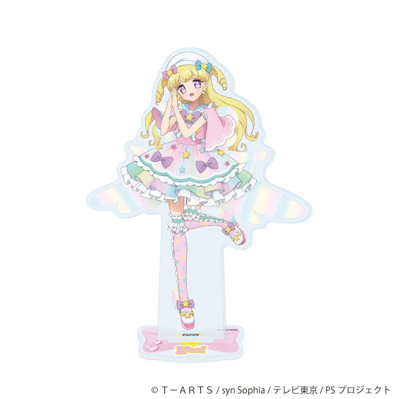 アクリルスタンド「プリティーシリーズ」08/夢川ゆい コーデアレンジver.(描き下ろしイラスト)
