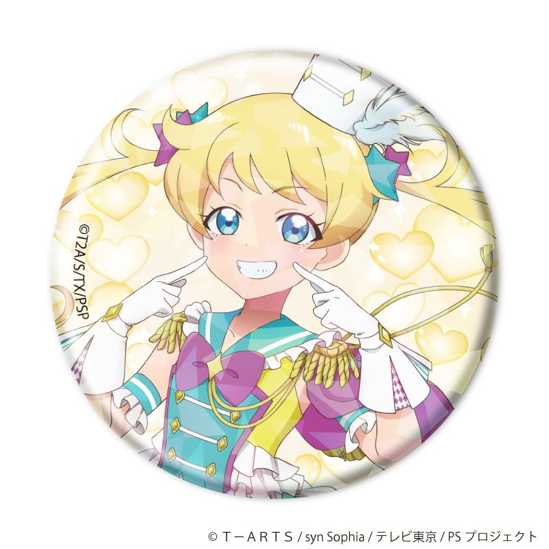 ホログラム缶バッジ(57mm)「プリティーシリーズ」02/コーデアレンジver. コンプリートセット(全10種)(描き下ろしイラスト)