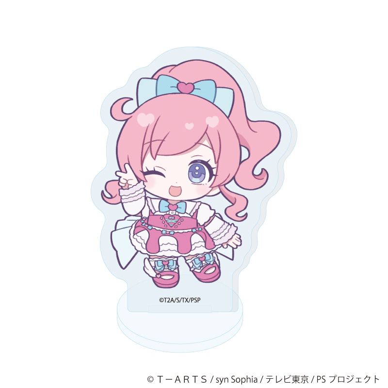 アクリルぷちスタンド「プリティーシリーズ」05/キラッとプリ☆チャン コーデアレンジver. ブラインド(6種)(ミニキャライラスト)