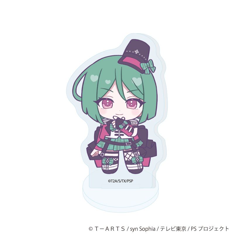 アクリルぷちスタンド「プリティーシリーズ」05/キラッとプリ☆チャン コーデアレンジver. ブラインド(6種)(ミニキャライラスト)
