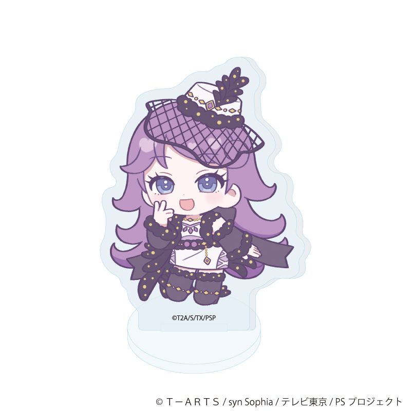 アクリルぷちスタンド「プリティーシリーズ」05/キラッとプリ☆チャン コーデアレンジver. ブラインド(6種)(ミニキャライラスト)