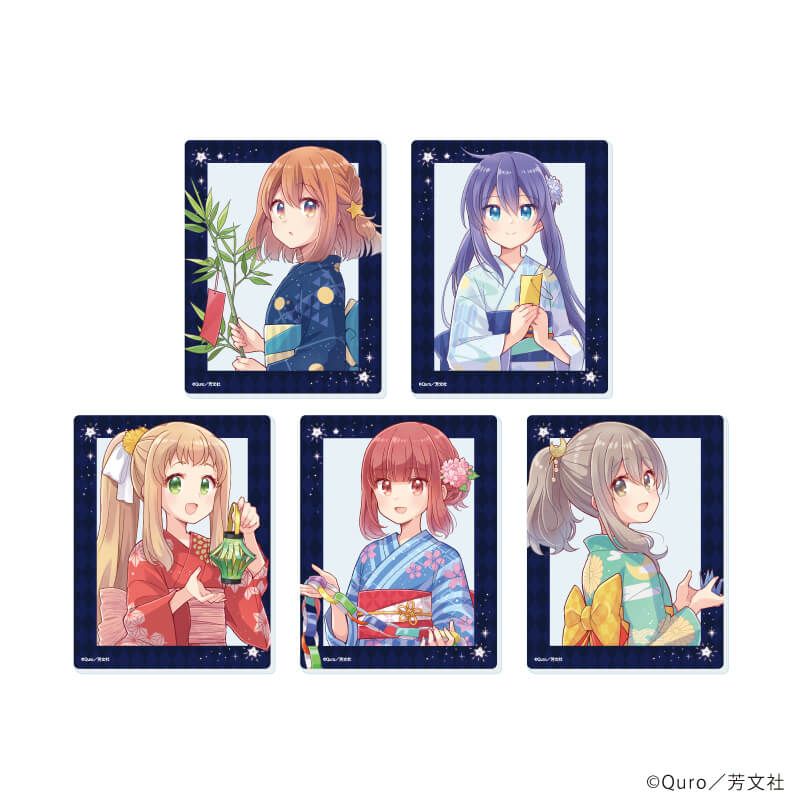 アクリルカード「恋する小惑星」02/七夕ver. コンプリートセット(全5種)(描き下ろしイラスト)