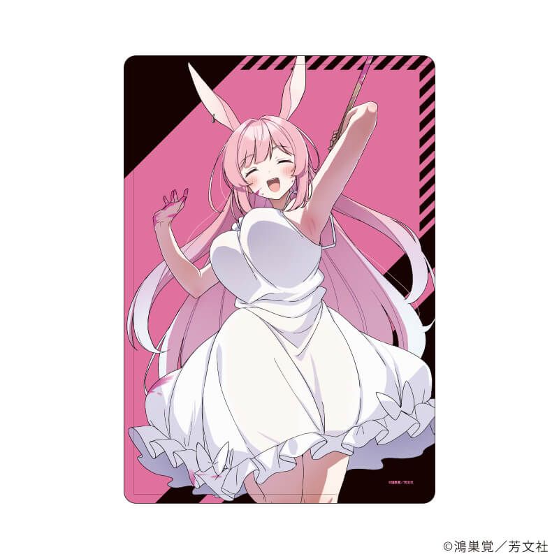 キャラクリアケース「うさぎはかく語りき」02/B(公式イラスト)