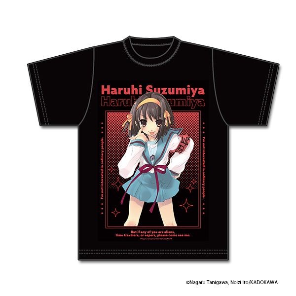 涼宮ハルヒシリーズ グラフィックTシャツ【ハルヒ】