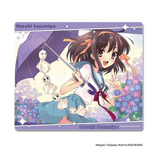 涼宮ハルヒシリーズ マウスパッド【ハルヒ(梅雨)】
