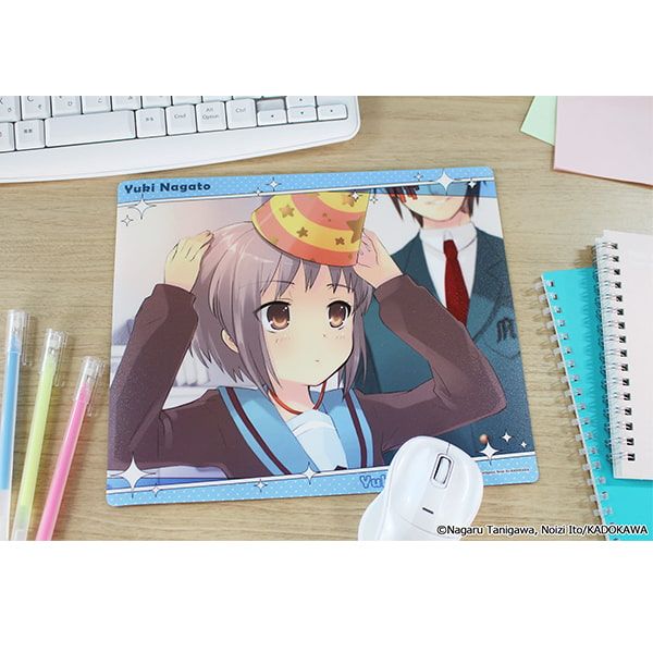 涼宮ハルヒシリーズ マウスパッド【有希】