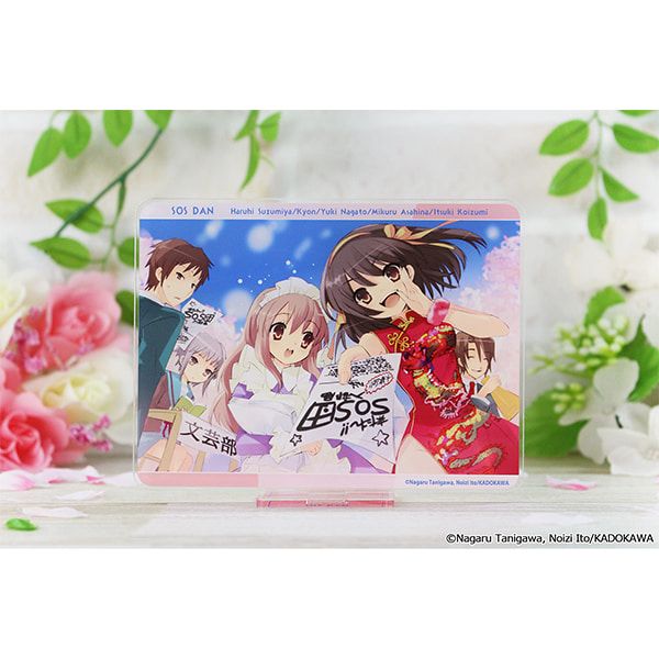 涼宮ハルヒシリーズ アクリルビジュアルボード【SOS団】