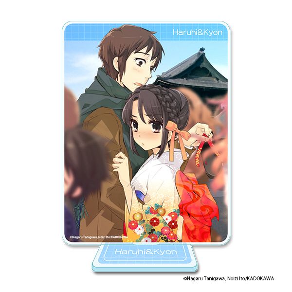涼宮ハルヒシリーズ アクリルビジュアルボード【ハルヒ＆キョン】