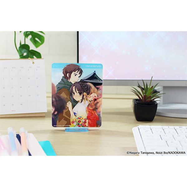 涼宮ハルヒシリーズ アクリルビジュアルボード【ハルヒ＆キョン】