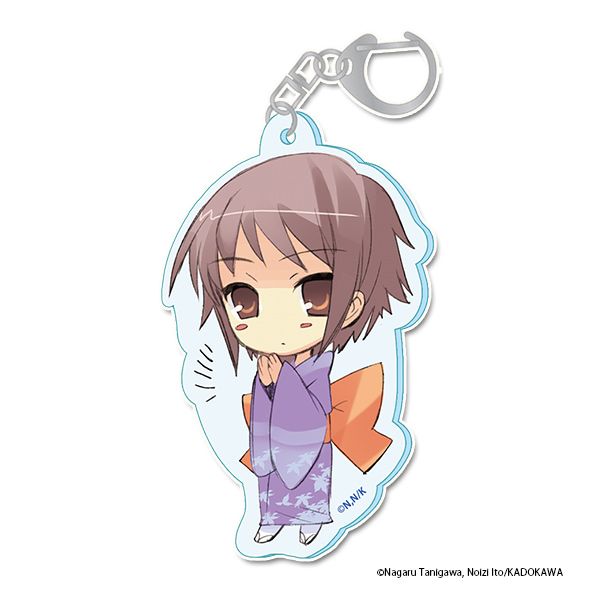涼宮ハルヒシリーズ ミニキャラアクリルキーホルダー【有希】