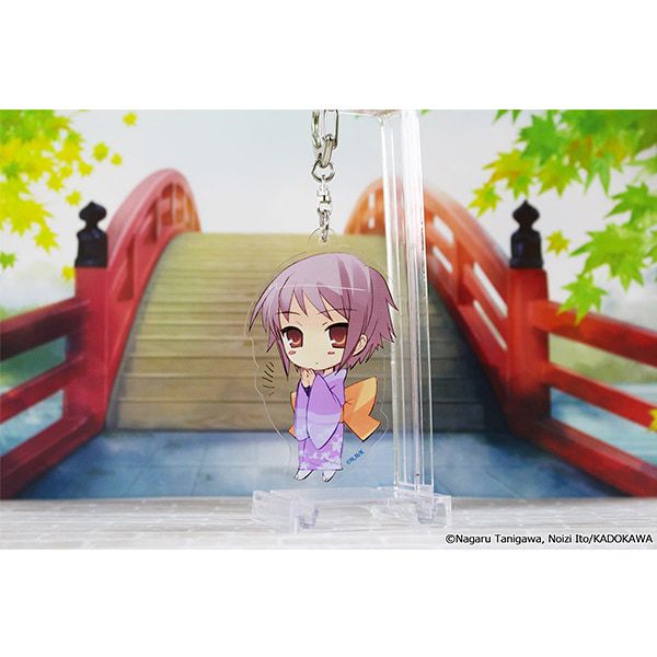 涼宮ハルヒシリーズ ミニキャラアクリルキーホルダー【有希】