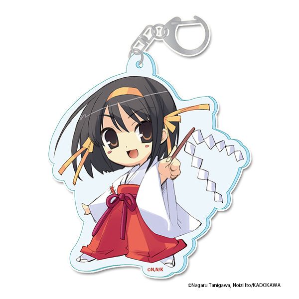 涼宮ハルヒシリーズ ミニキャラアクリルキーホルダー【ハルヒ】