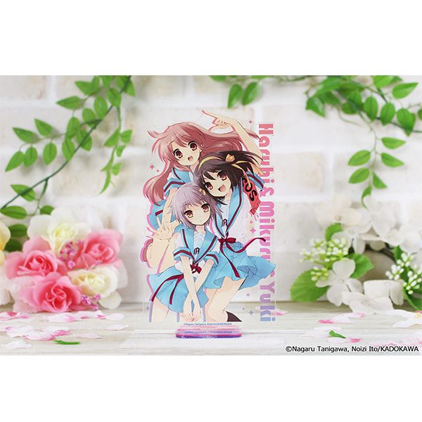 涼宮ハルヒシリーズ アクリルスタンド【ハルヒ＆みくる＆有希】