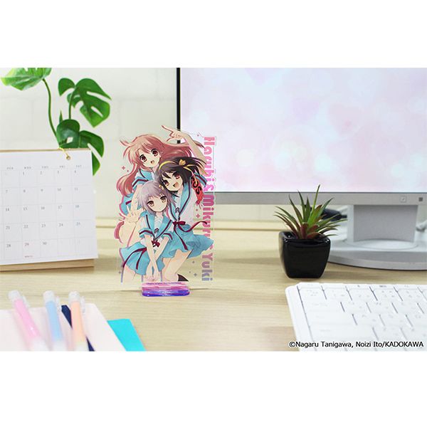涼宮ハルヒシリーズ アクリルスタンド【ハルヒ＆みくる＆有希】