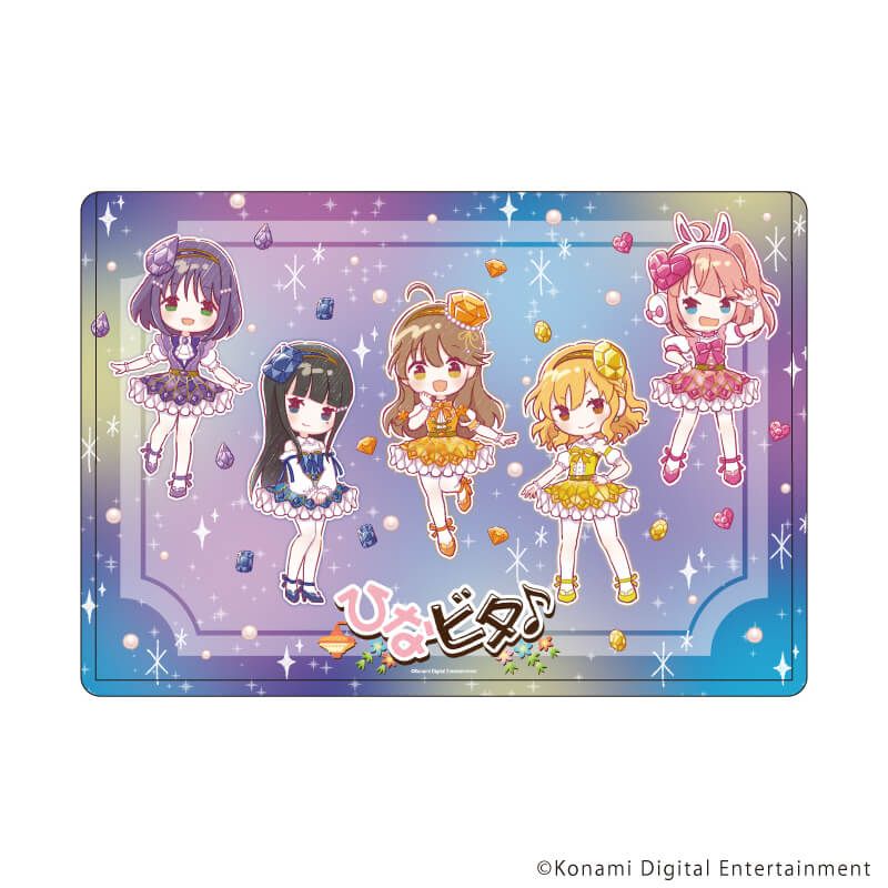 キャラクリアケース「ひなビタ♪」01/宝石ver.(グラフアートイラスト)
