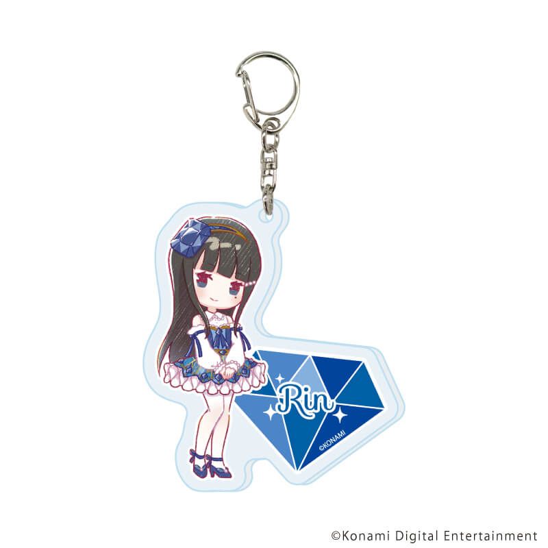 アクリルキーホルダー「ひなビタ♪」01/宝石ver. コンプリートセット(全5種)(グラフアートイラスト)