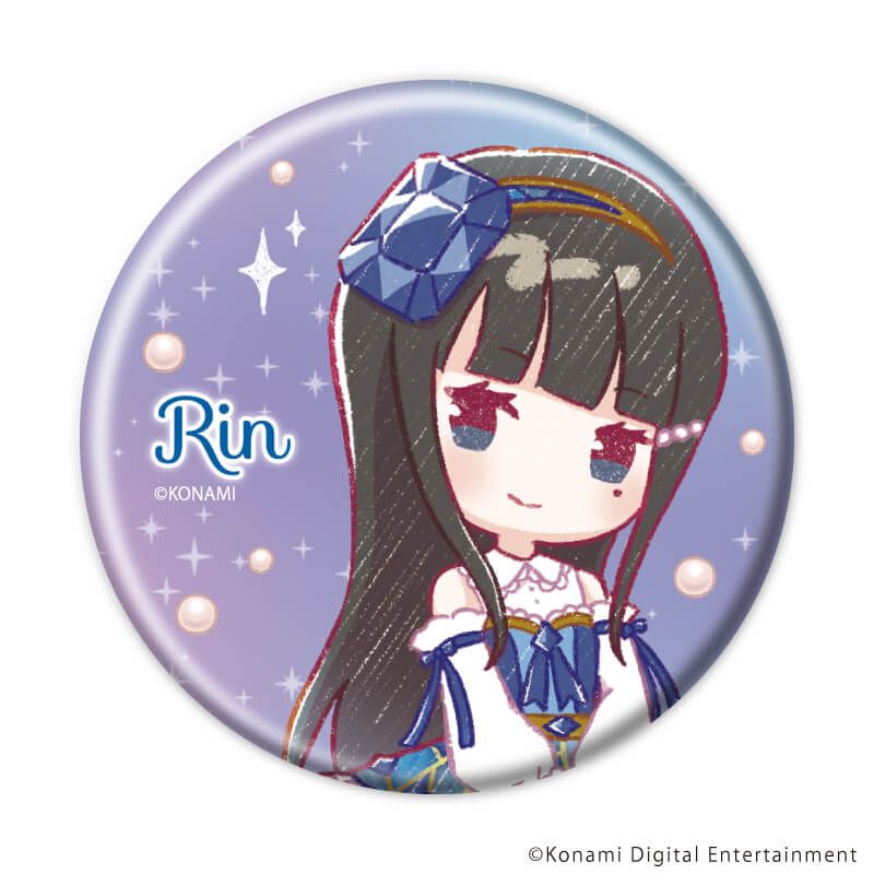 缶バッジ「ひなビタ♪」01/宝石ver. ブラインド(5種)(グラフアートイラスト)