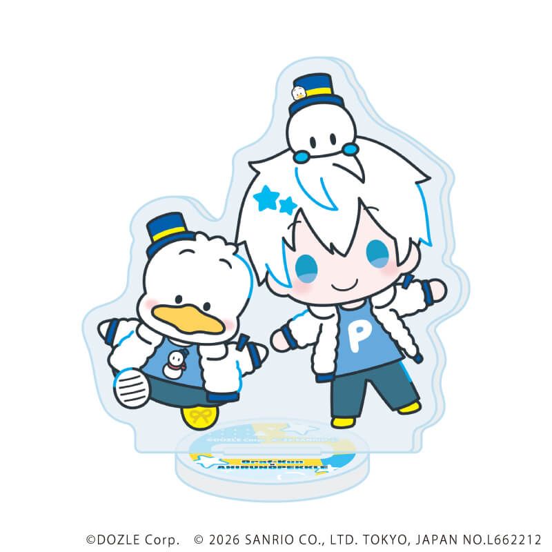 アクリルぷちスタンド「ドズル社×はぴだんぶい」01/コンプリートセット(全6種)(コラボイラスト)