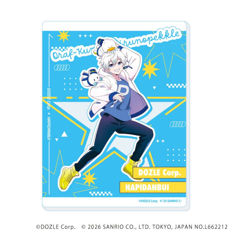 アクリルカード「ドズル社×はぴだんぶい」01/コンプリートセット(全6種)(コラボイラスト)