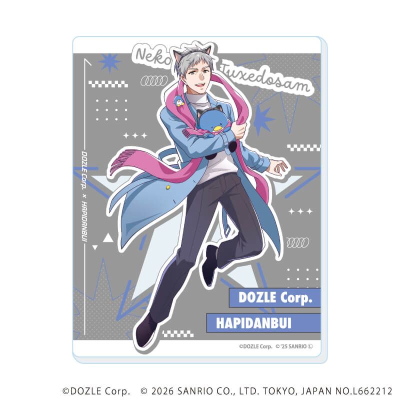 アクリルカード「ドズル社×はぴだんぶい」01/コンプリートセット(全6種)(コラボイラスト)