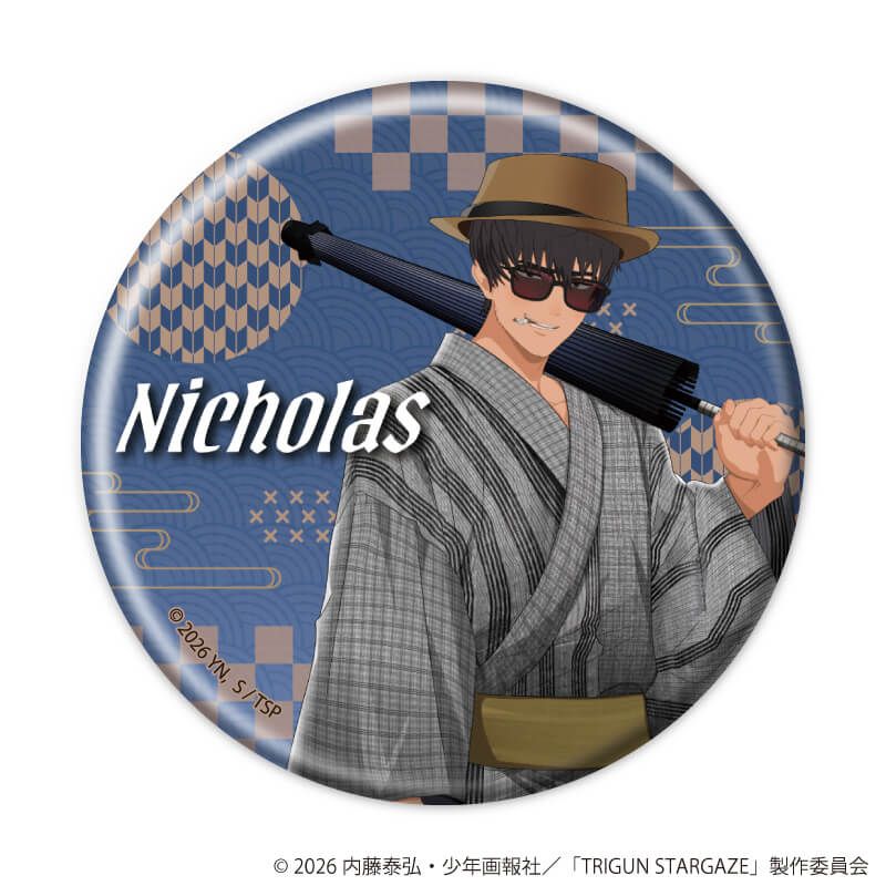缶バッジ「TRIGUN STARGAZE」05/コンプリートセット(全5種)(描き下ろし)
